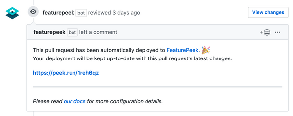 FeaturePeek